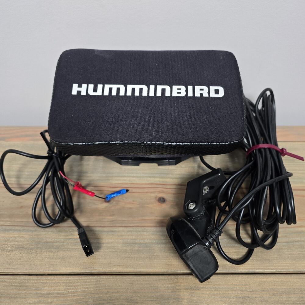 Humminbird Helix 5 Sonar GPSFish Finder W/ Transducer & Power Cord Tested Works